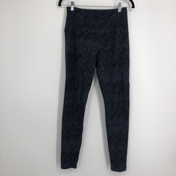 LYSSE Dotted Chevron Zigzag Print Leggings Size Medium - Picture 1 of 5